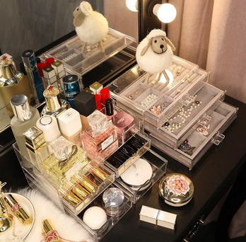 激光切割亚克力收纳盒，让收纳变得so easy！