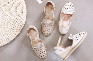 激光镂空时尚凉鞋，集时尚与性感于一体