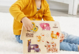 激光雕刻早教玩具，陪伴儿童快乐成长