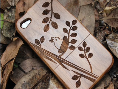 激光雕刻手机壳，拥有它你就是这条街上最靓的仔