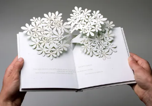 激光镂空书籍,书籍是人类进步的阶梯