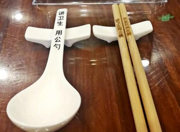 激光打标公勺公筷  用餐更安全更卫生