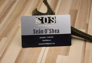 激光镂空名片  打造属于您的独特标识