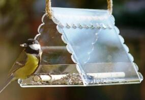 激光切割鸟屋 建筑鸟儿温馨之家