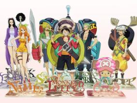 激光切割亚克力动画立牌