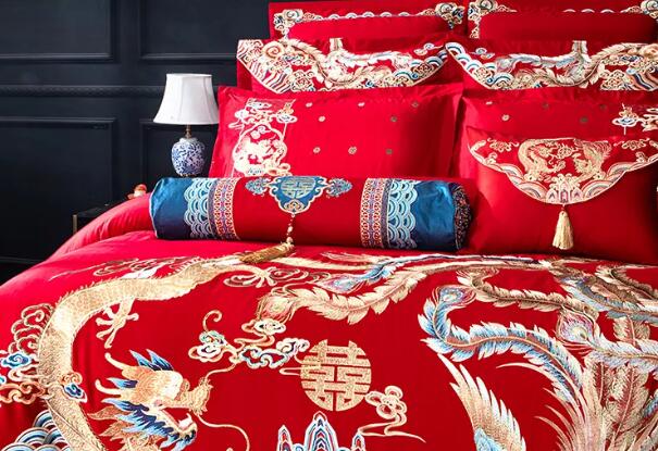 激光裁切婚礼床品，尽显品味