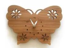 激光切割创意墙钟，与时间一起舞动