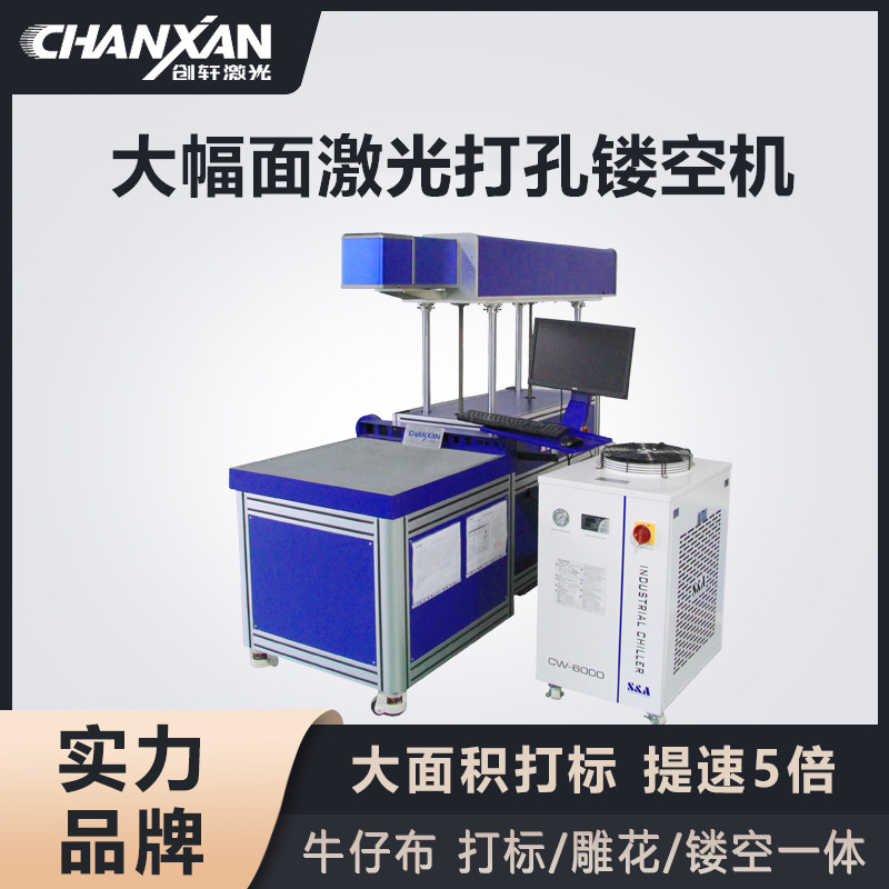 大幅面激光打孔镂空机